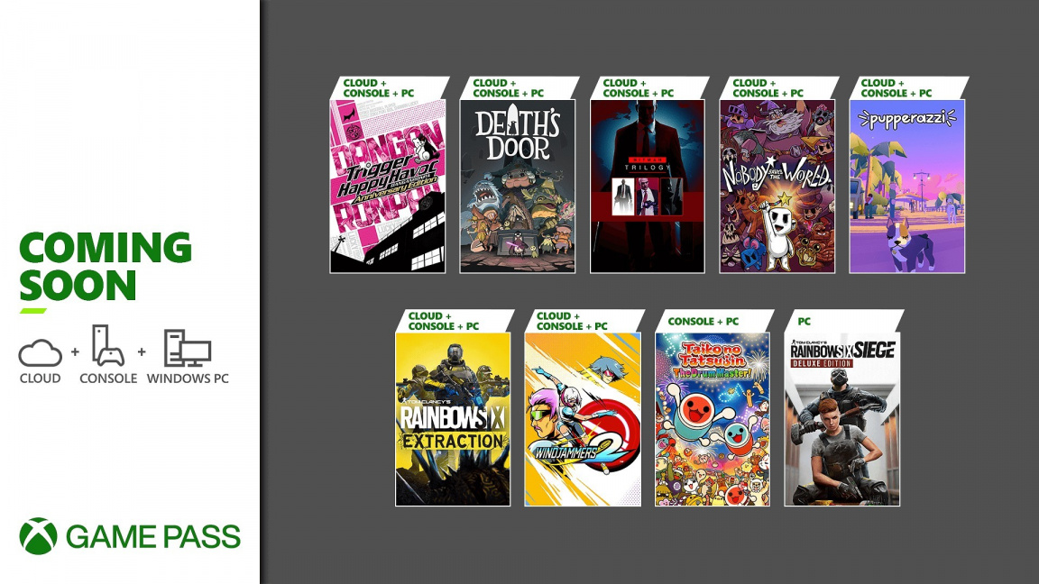 Game Pass se zítra rozroste rovnou o osm her, z toho o tři novinky