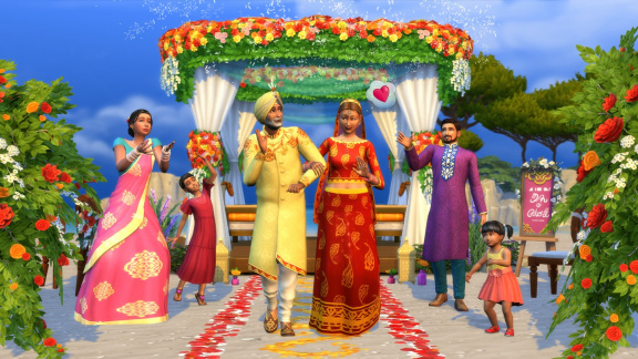 Nový svatební balíček pro The Sims 4 nevyjde v Rusku kvůli sňatkům homosexuálů