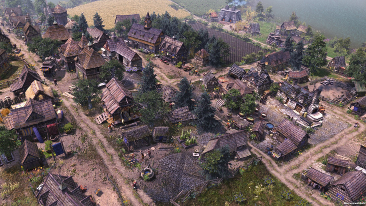 Tvůrci diablovky Grim Dawn představili budovatelskou survival strategii Farthest Frontier