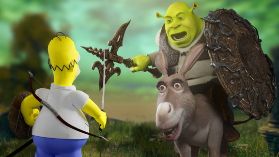 Mod Elden Ringu se Shrekem a Sonicem je něco, co musíte vidět