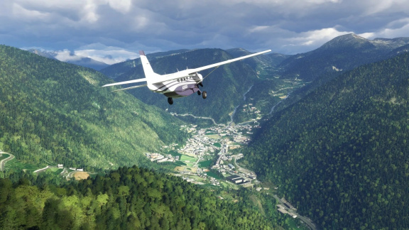 Vychází nová aktualizace pro Microsoft Flight Simulator. Zkrášluje státy jihozápadní Evropy