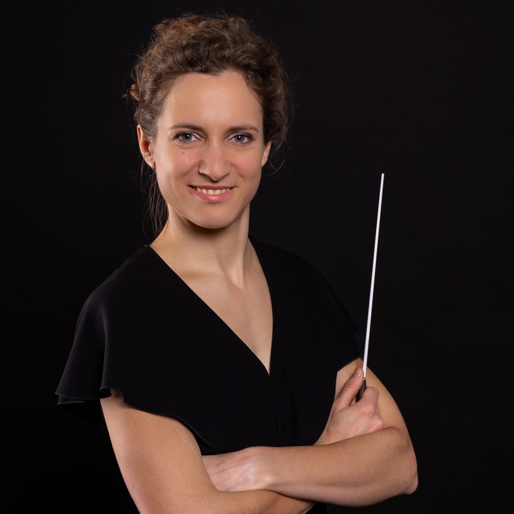 Dirigentka Alena Jelínková (foto Michal Bareš)