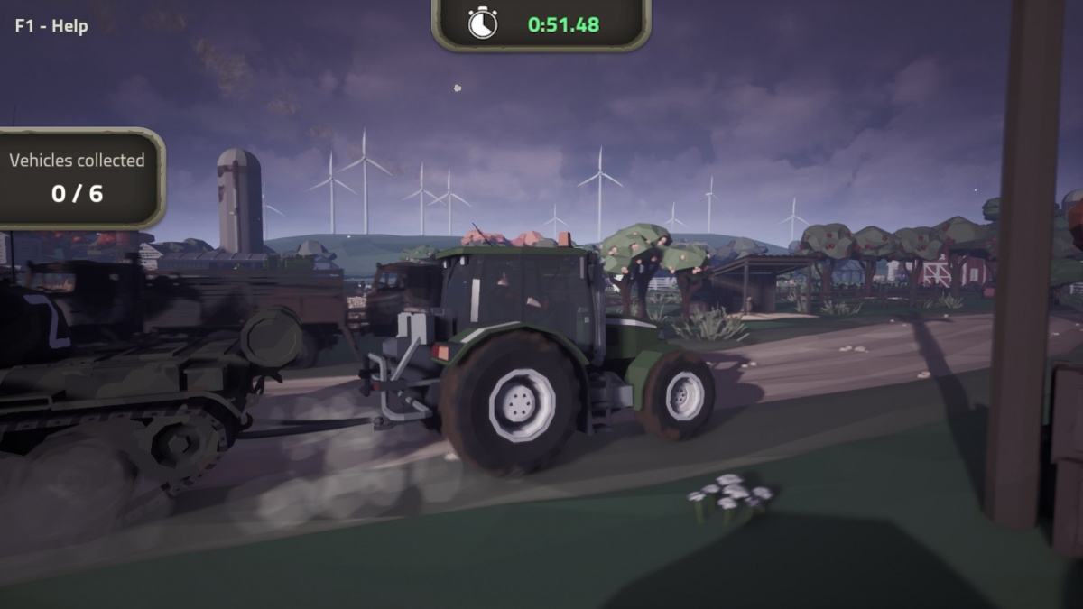 V Ukrainian Farmy jste slavným ukrajinským traktoristou a zabavujete ruské tanky