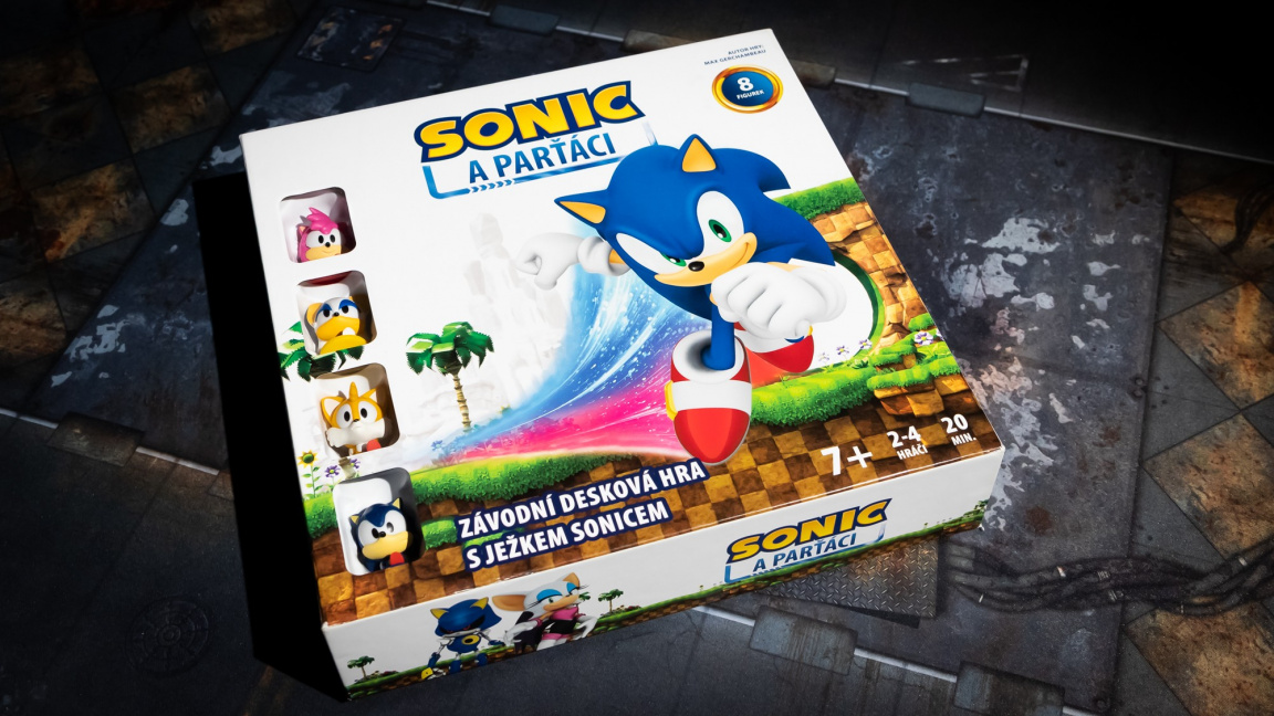 Deskovka Sonic – Jak se povedla stolní adaptace videoherní klasiky?
