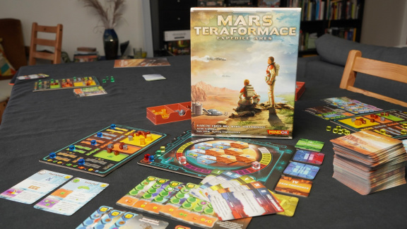 Deskovka Mars: Teraformace – Expedice Ares – videorecenze karetního nástupce obřího hitu
