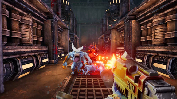 Zběsilá retro střílečka Warhammer 40,000: Boltgun se připomíná novým videem a blízkým datem vydání