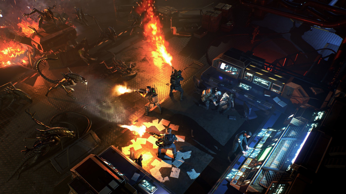 Další hrou s vetřelci bude singleplayerová střílečka Aliens: Dark Descent