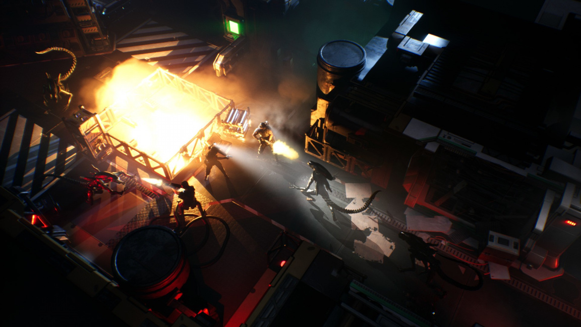 Singleplayerovou Aliens: Dark Descent opepří uprchlý Xenomorf