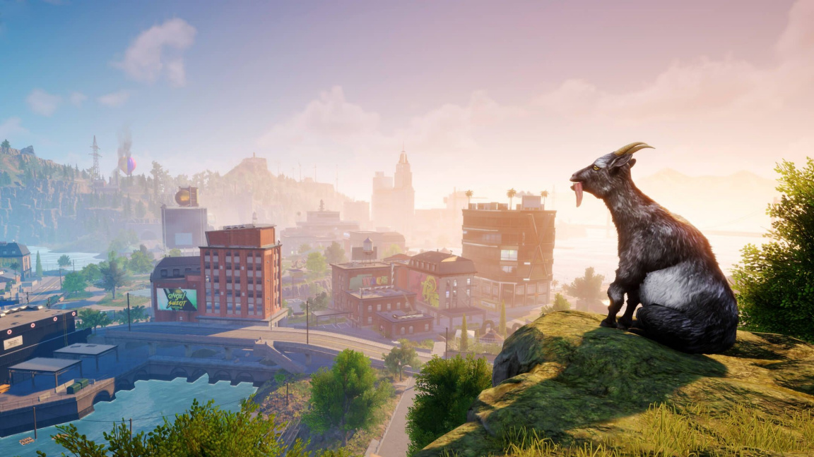 Koza z Goat Simulatoru 3 bere Fortnite útokem