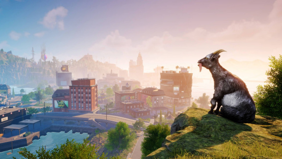 Zataženo, občas kozy a cecky. Goat Simulator 3 svérázným způsobem oznamuje datum vydání