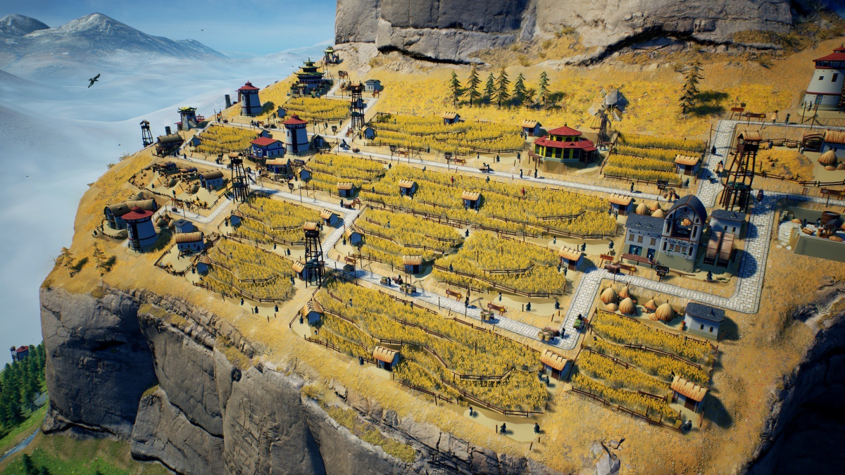 Stavba města v horách je pořádná řehole. Přesvědčte se o tom v demoverzi Laysara: Summit Kingdom