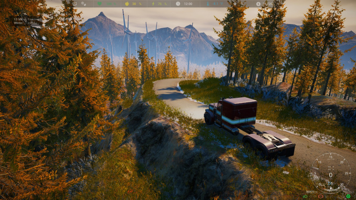 Vyzkoušejte si kamionovou simulaci Alaskan Truck Simulator s prvky survivalu