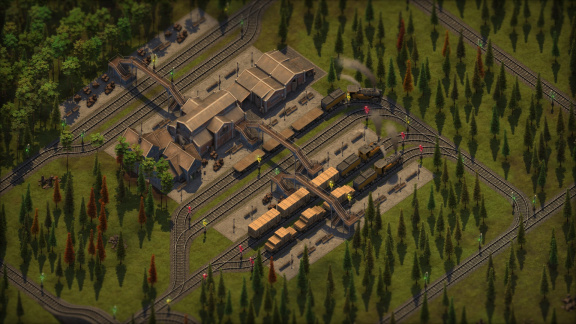 Sweet Transit je další z nadějných vláčkových tycoonů
