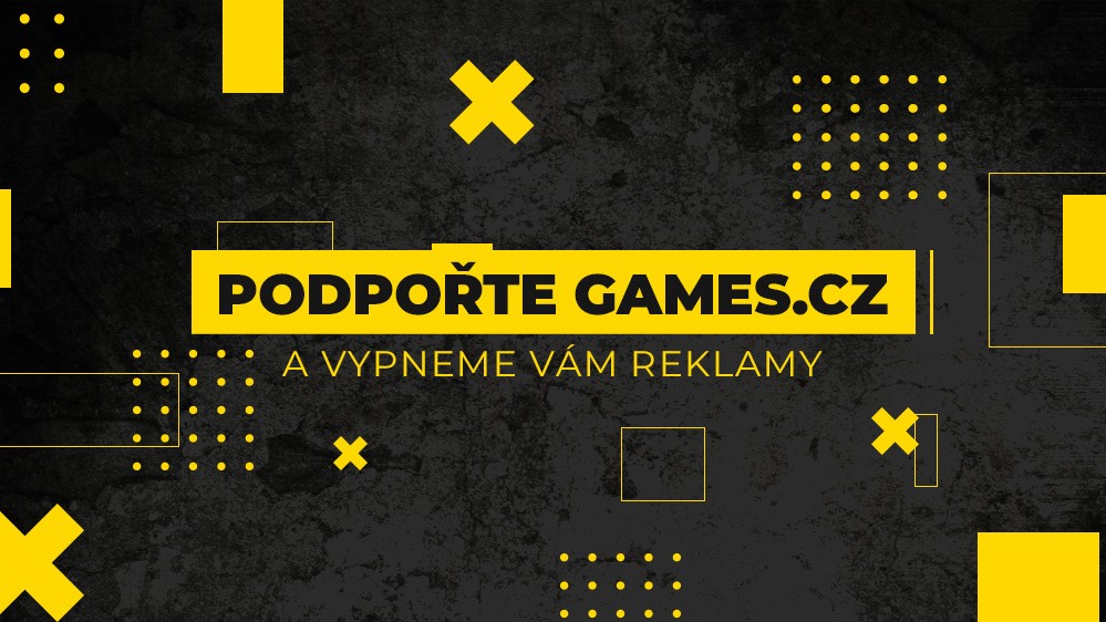 Games.cz má Donate program na vypnutí reklamy a podporu webu