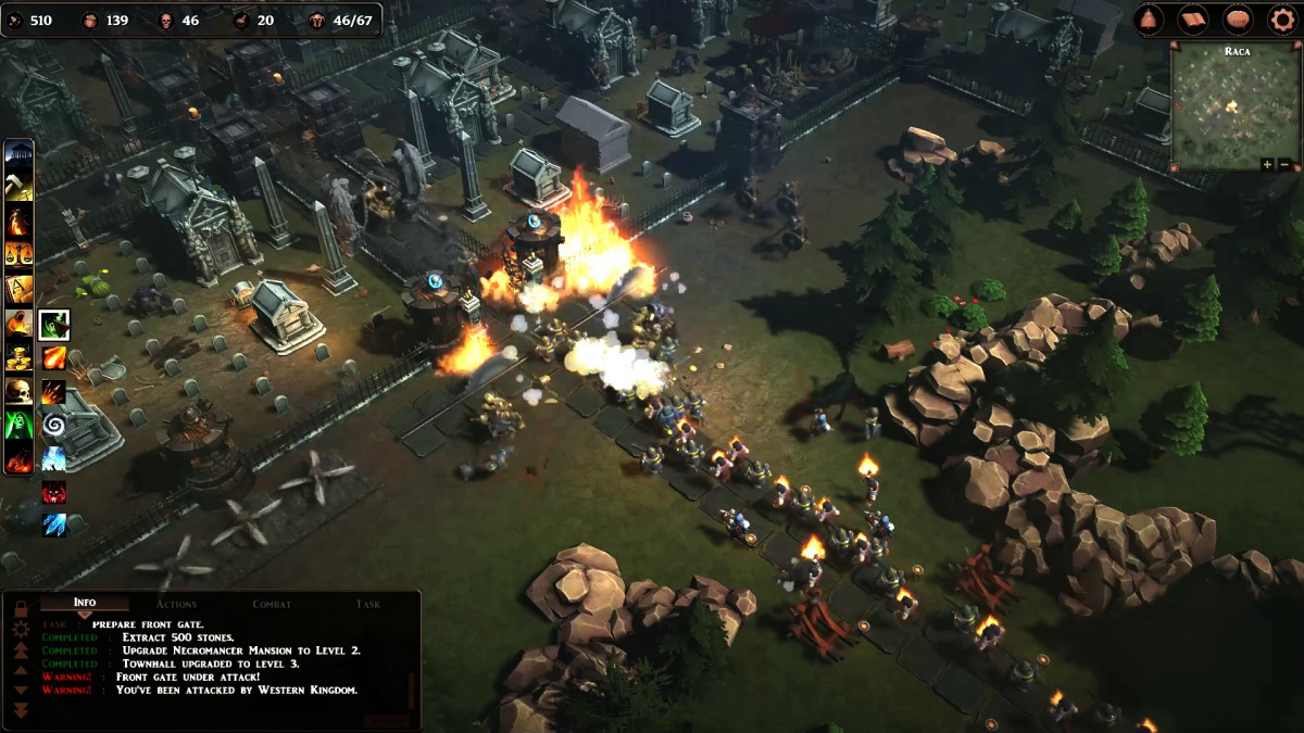 V NecroCity vybudujete své vlastní hřbitovní městečko