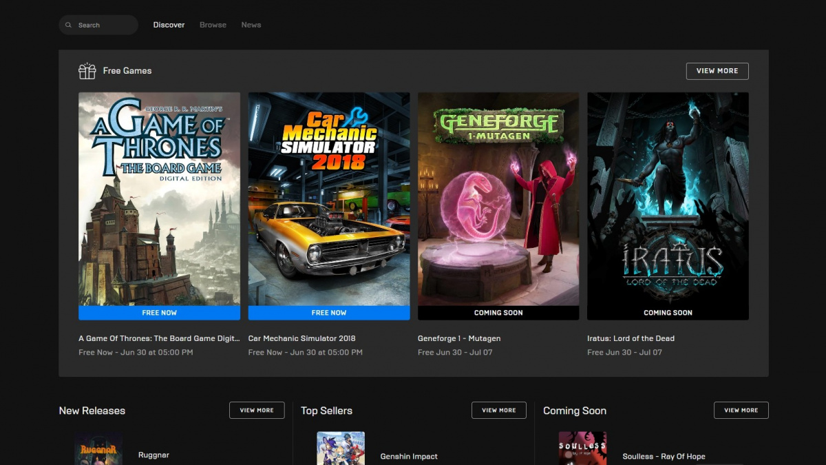 Berte zdarma 2 hry od Epicu a 25 her od Amazon Prime