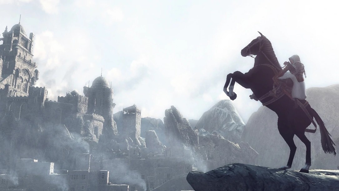 Koně v prvním Assassin’s Creed byli ve skutečnosti lidé