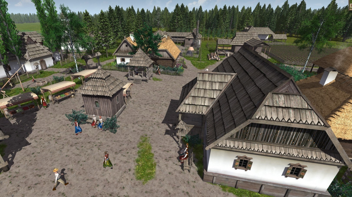 Ostriv je nemilosrdná, složitá, odměňující budovatelská strategie ze slovanského venkova