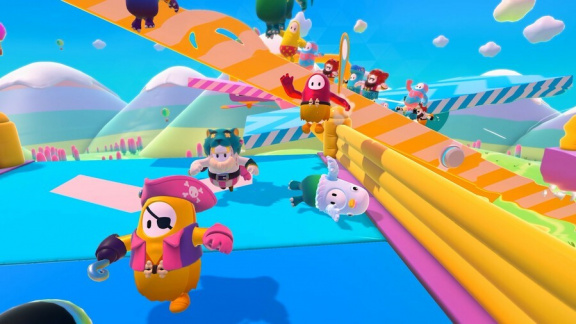 Dva týdny po přechodu na free-to-play model překračují Fall Guys 50 milionů hráčů