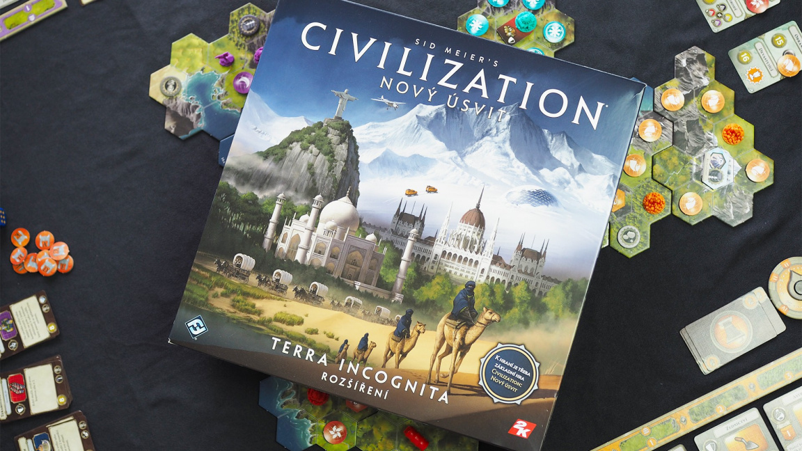 Deskovka Sid Meier’s Civilization: Nový úsvit – Terra Incognita – recenze vítaného rozšíření