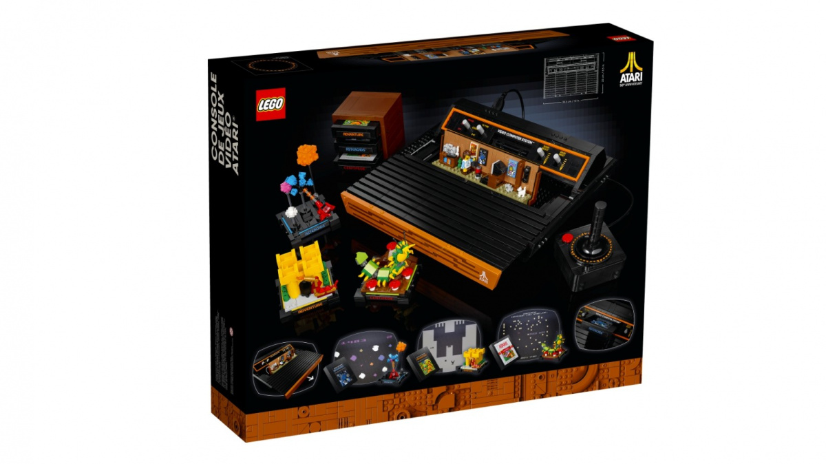 Již za pár dní vyjde LEGO sada replikující Atari 2600