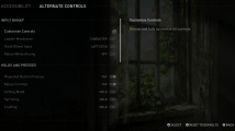 The Last of Us: Part I leak menu