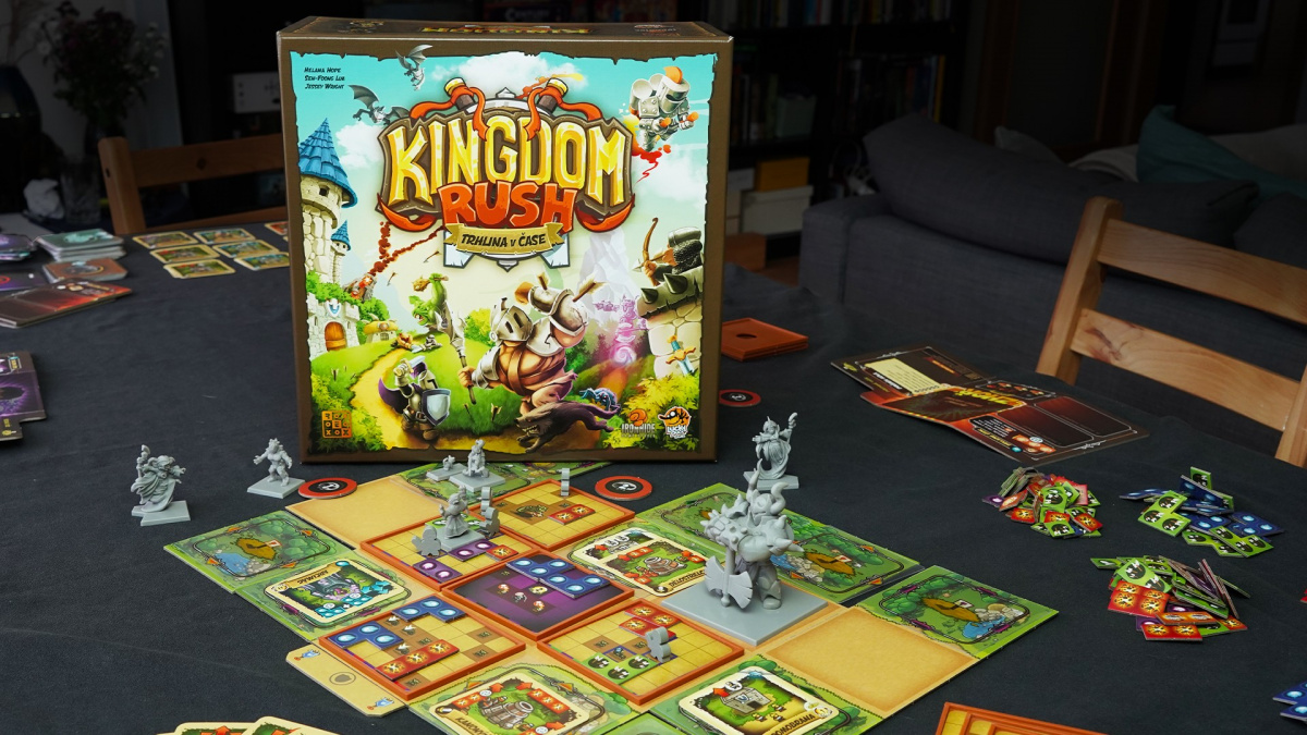 Deskovka Kingdom Rush: Trhlina v čase – videorecenze adaptace populárního tower defense