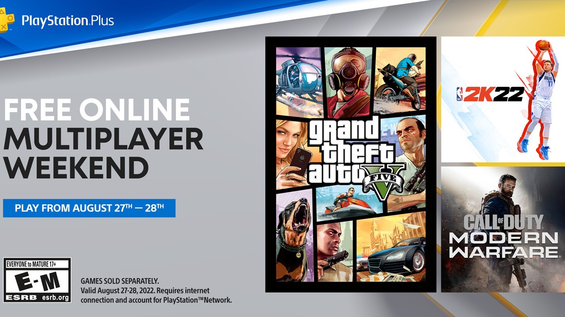 O víkendu si můžete zahrát multiplayer na PlayStationech zadarmo