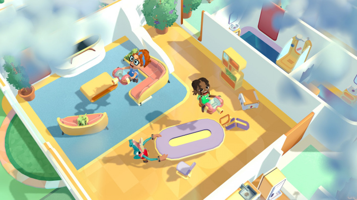 Stěhovací simulátor Moving Out se příští rok vrátí s online multiplayerem