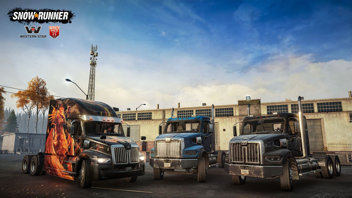 Nové DLC obohacuje SnowRunner o trojici trucků značky Western Star
