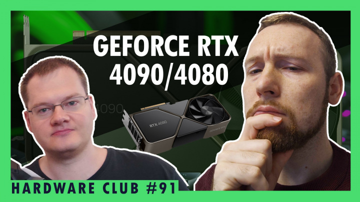 Hardware Club #91 - Co si myslíme o nových grafických kartách Nvidia GeForce RTX 4000?