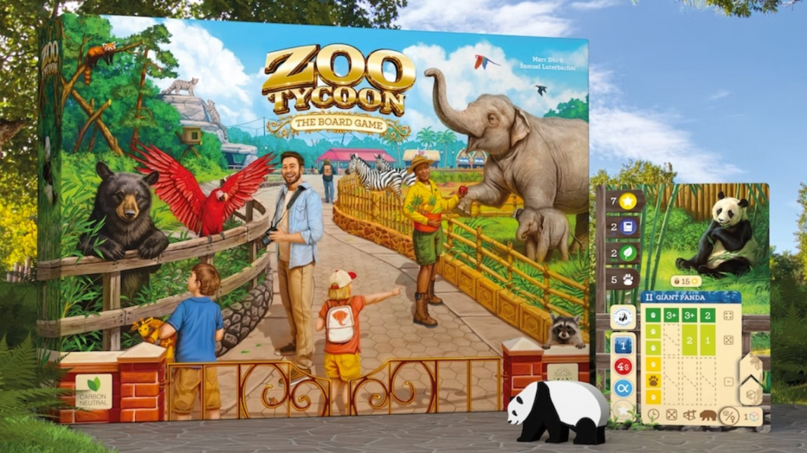 Chystá se stolní adaptace legendárního Zoo Tycoonu