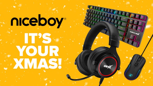 Inspirace na Vánoční dárky pro herní nadšence. Pořiďte kompletní výbavu od Niceboye