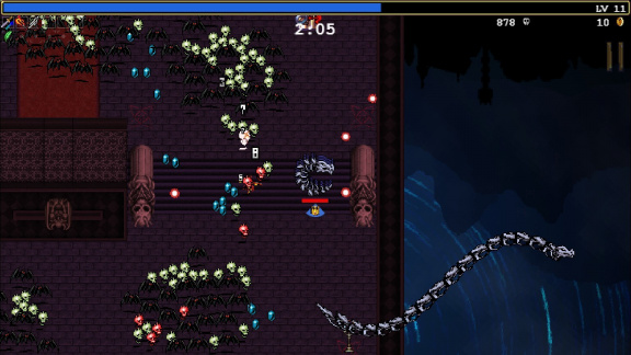 Letošní pecku Vampire Survivors si na mobilech stáhlo už přes milion hráčů