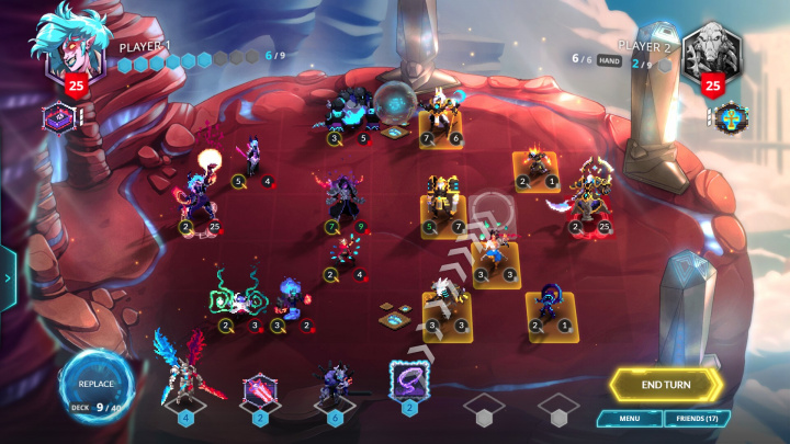 Výborný karetní Duelyst se vrací s druhým dílem. Můžete ho zdarma hrát už teď