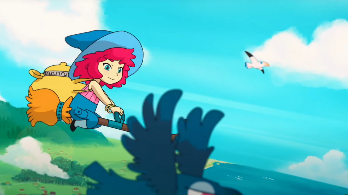 Roztomilá čarodějka inspirovaná studiem Ghibli válcuje Kickstarter