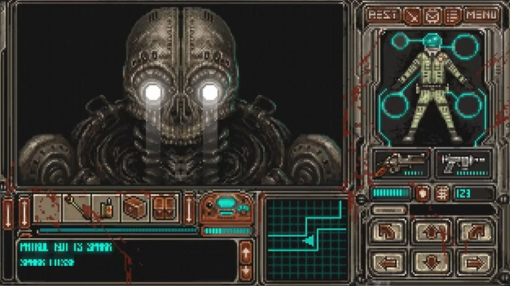 Temný sci-fi krokovací dungeon Hibernaculum vypadá parádně
