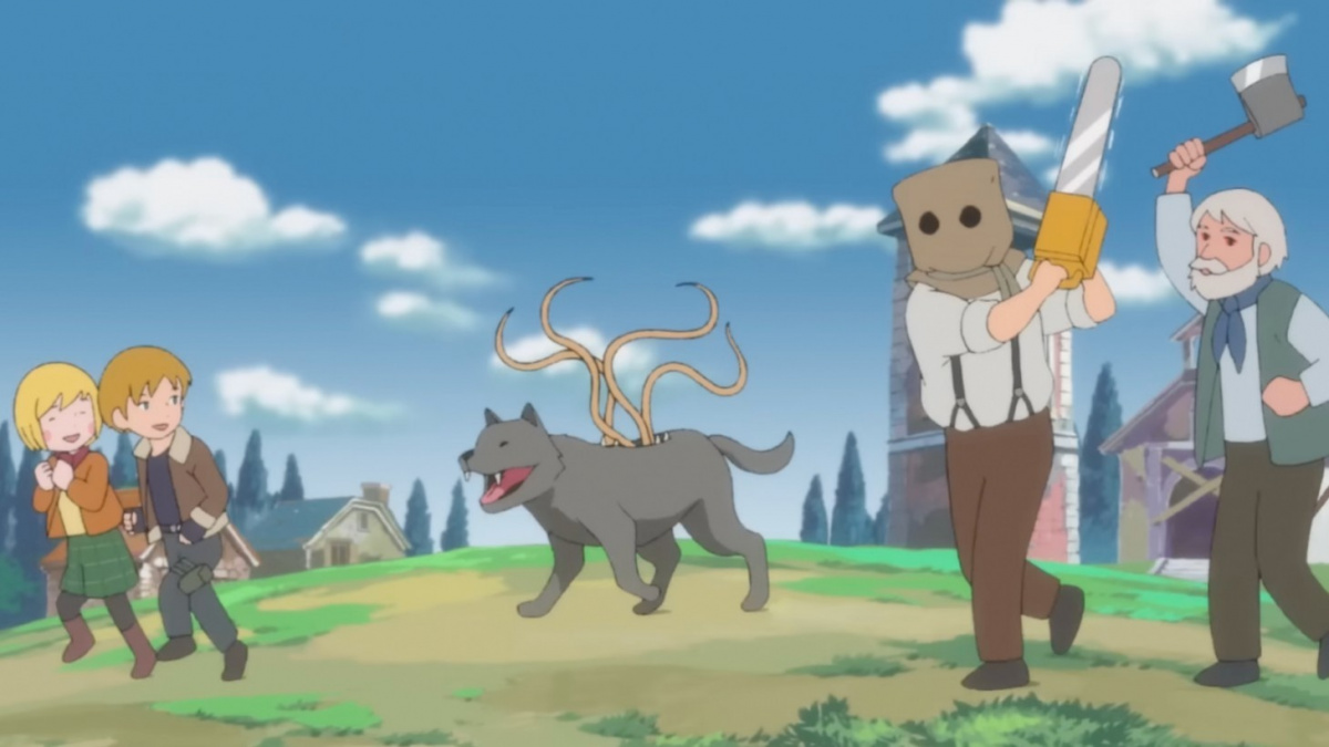 Resident Evil 4 na sebe láká v rozjuchaném anime videu