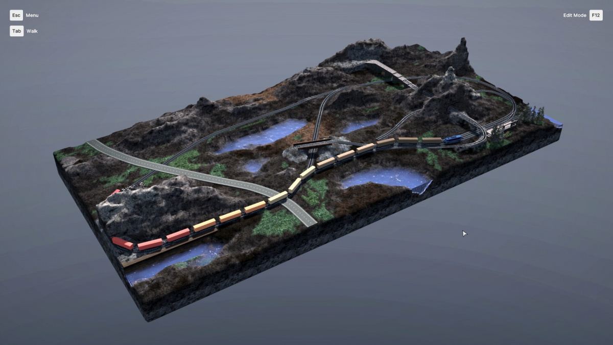 Líbí se vám modely vláčků a kolejišť, ale nemáte na ně doma místo? Zkuste Blocks Tracks Trains