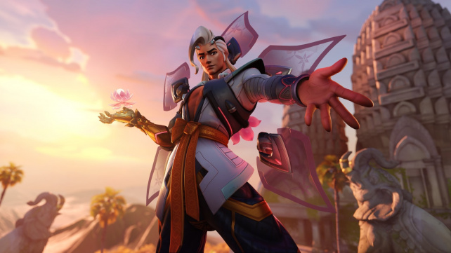 Nový healer v Overwatch 2 pomáhá silou kytiček