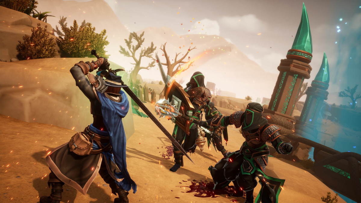 Akční adventura Stray Blade nabízí průzkum prastarého údolí se zajímavým společníkem