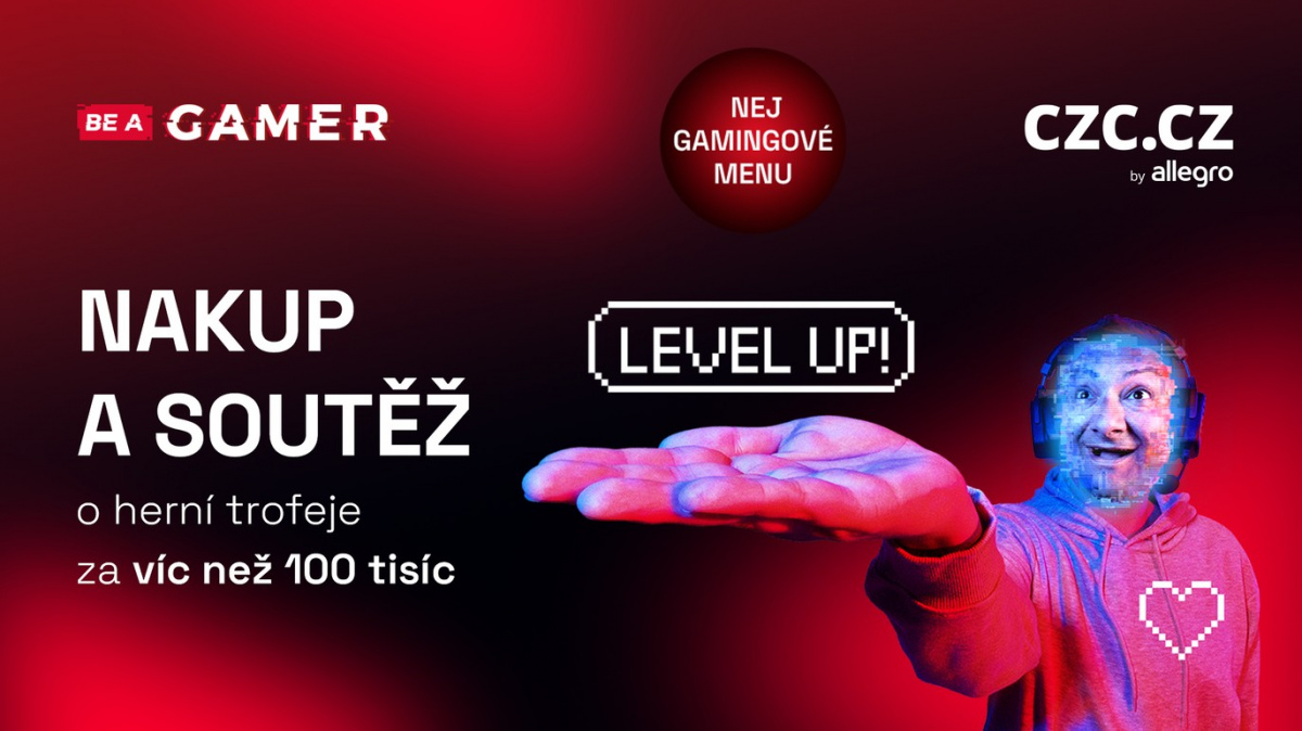 CZC rozjíždí kampaň Be a Gamer! Herní produkty za parádní ceny a soutěž k tomu