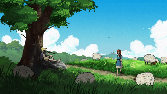 Česká plošinovka Scarlet Deer Inn okouzlí vyšívanou animací postav