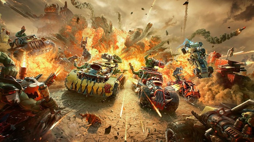 Ve Warhammer 40,000: Speed Freeks se zelenokožci utkají v brutálních závodech