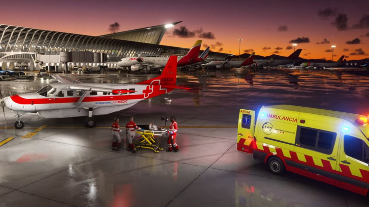 Nový Microsoft Flight Simulator 2024 je narvaný aktivitami – od hašení přes práškování po let balónem