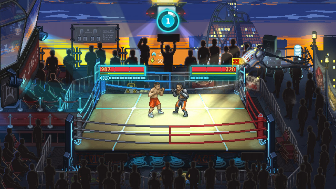 Punch Club 2 vás nadchne pro dráhu boxerského policajta ve futuristickém světě