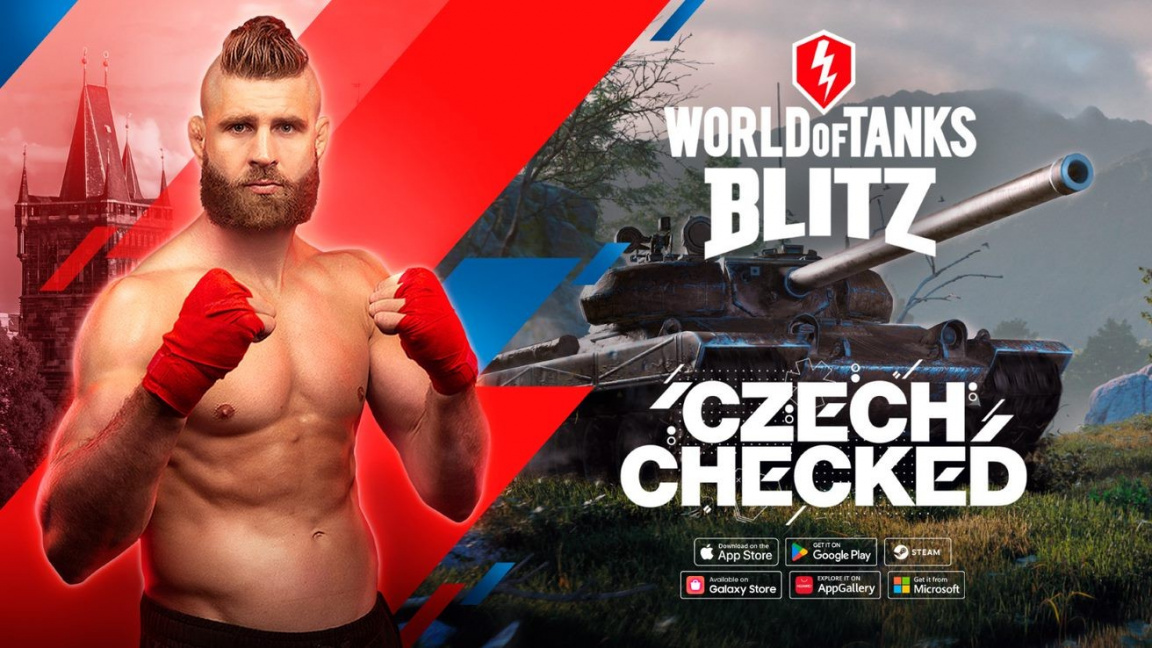 Jiří Procházka přináší do World of Tanks Blitz pořádnou ránu a české tanky!