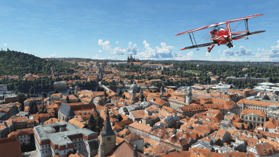V Microsoft Flight Simulatoru se můžete pokochat zkrášleným Českem i Slovenskem