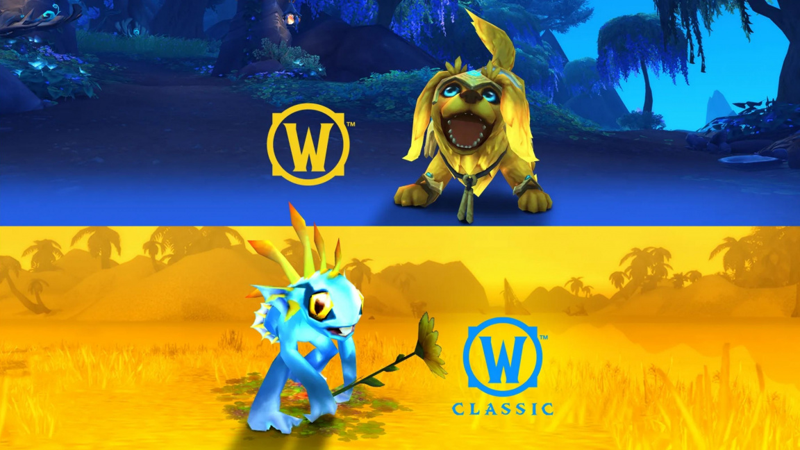 Ve World of Warcraft můžete koupí mazlíčka podpořit Ukrajinu
