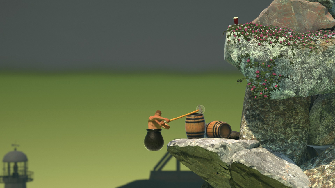 Bizarní hry historie: Getting Over It with Bennett Foddy